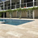 Classic Cream Travertine Pool Pavers | 600 x 300 Pavers 30mm