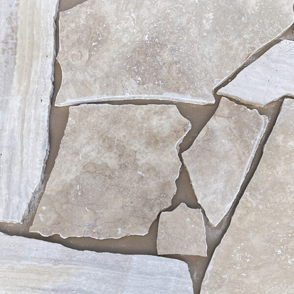 Crazy Paving & Cladding - Classic Travertine