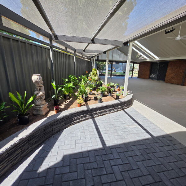 Havenbrick 50mm Charcoal | Stoneware 600x300 Ebony Granite | Dens Landscaping