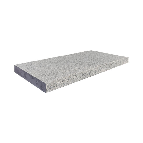 Polished Stone Aris Edge Charcoal 600 x 300