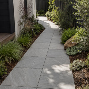 Grey Sandstone 400x400 Paver - Garden Path